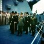 Hier ein Bild von der offiziellen Kapitualtionszeremony an Deck der USS (…)